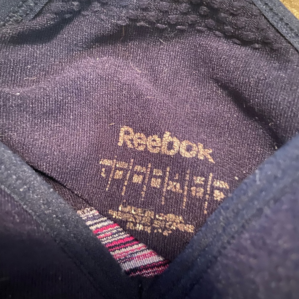 Navy and black Reebok bras - Picture 2 of 2
